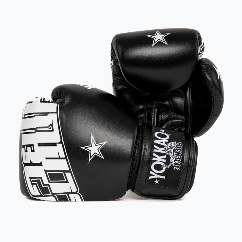 Рукавиці боксерські YOKKAO Lettering Boxing black