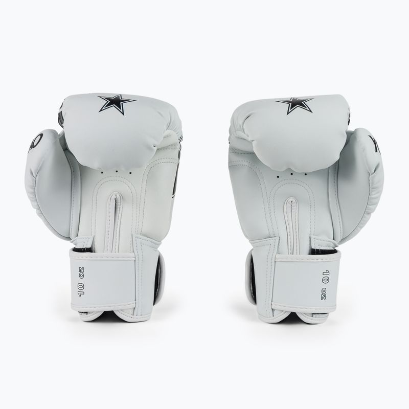 Рукавиці боксерські YOKKAO Lettering Boxing white 3