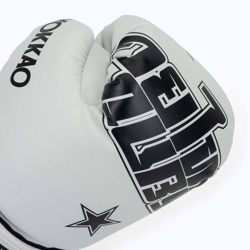 Рукавиці боксерські YOKKAO Lettering Boxing white 5