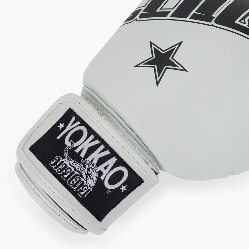 Рукавиці боксерські YOKKAO Lettering Boxing white 6