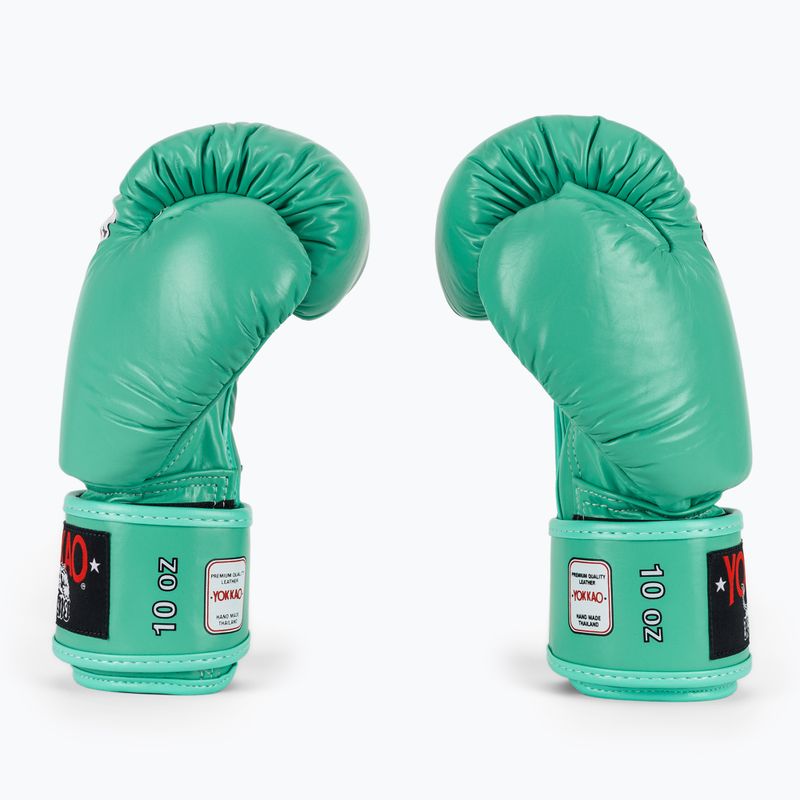 Рукавиці боксерські чоловічі YOKKAO Matrix tiffany 4