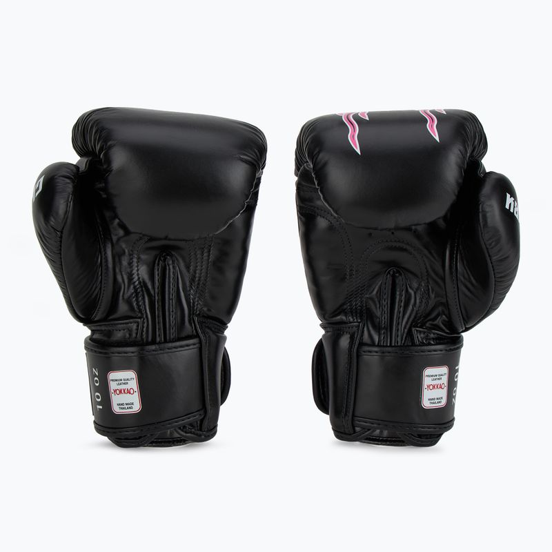Рукавиці боксерські чоловічі YOKKAO East Club black 3