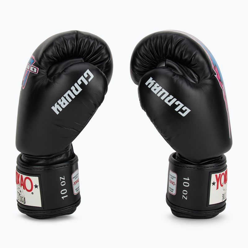 Рукавиці боксерські чоловічі YOKKAO East Club black 4