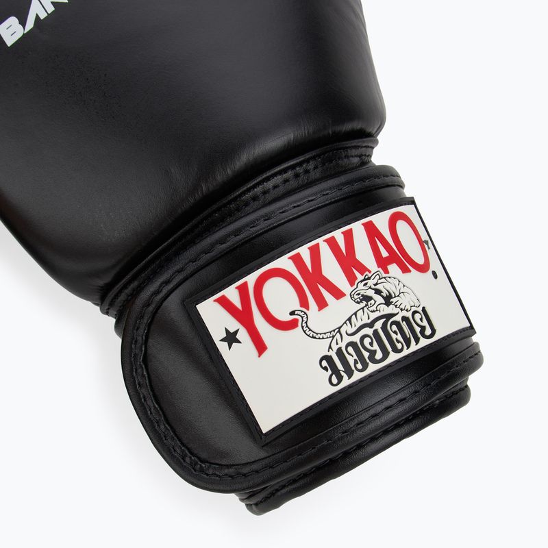 Рукавиці боксерські чоловічі YOKKAO East Club black 6