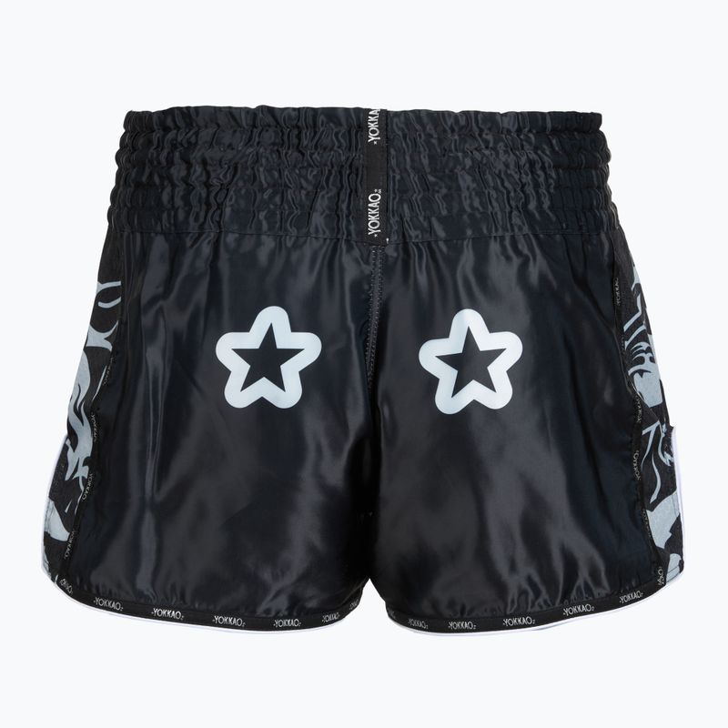Чоловічі тренувальні шорти YOKKAO Original Muay Thai black 2