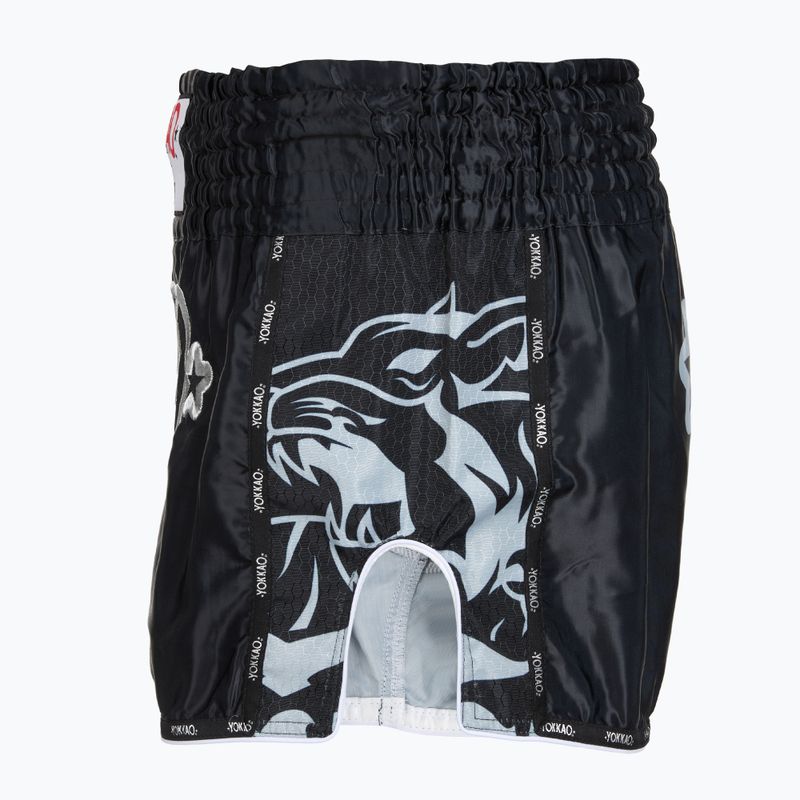 Чоловічі тренувальні шорти YOKKAO Original Muay Thai black 3