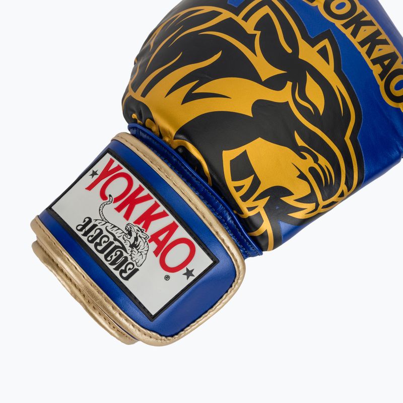 Рукавиці боксерські YOKKAO Original Boxing Gloves electric blue 6