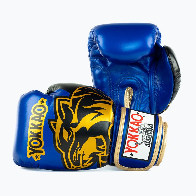 Рукавиці боксерські YOKKAO Original Boxing Gloves electric blue 2