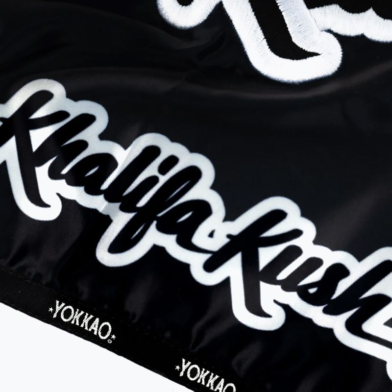 Шорти для тренувань чоловічі YOKKAO Khalifa Kush Muay Thai black 3