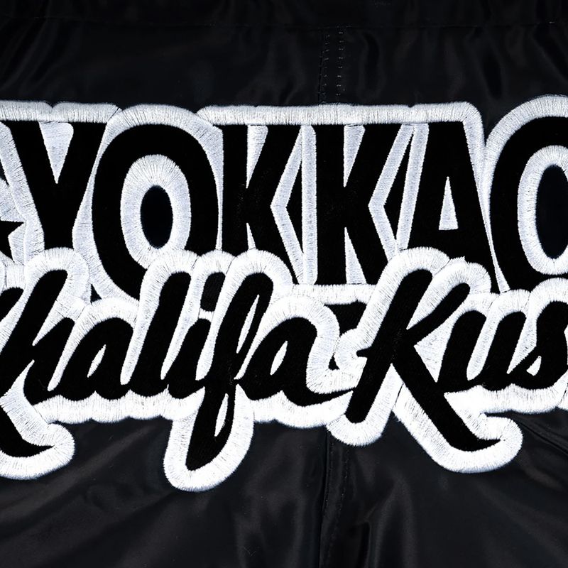 Шорти для тренувань чоловічі YOKKAO Khalifa Kush Muay Thai black 4