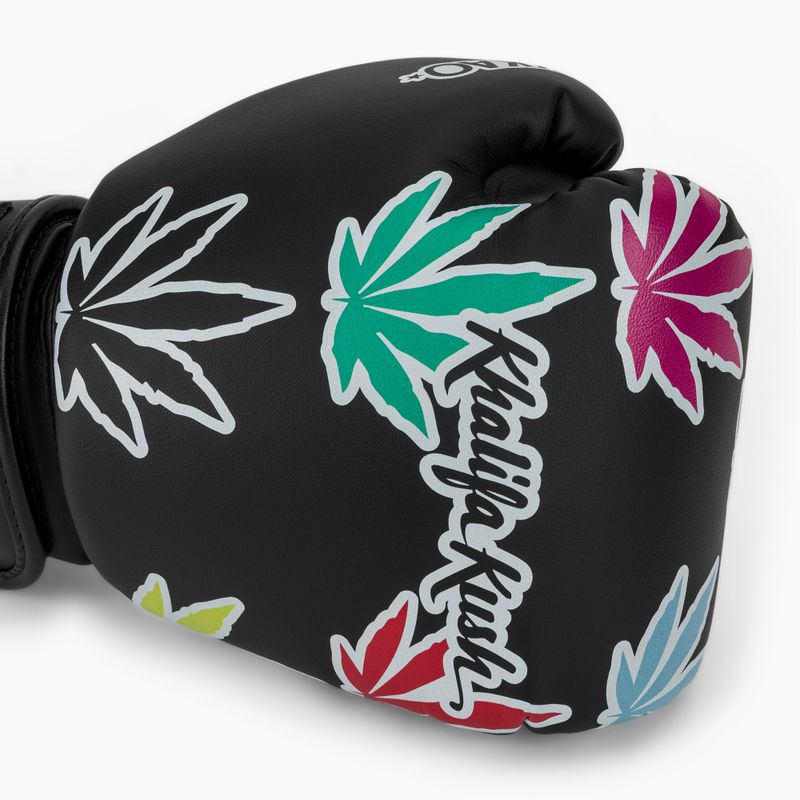 Рукавиці боксерські YOKKAO Khalifa Kush Boxing black 5