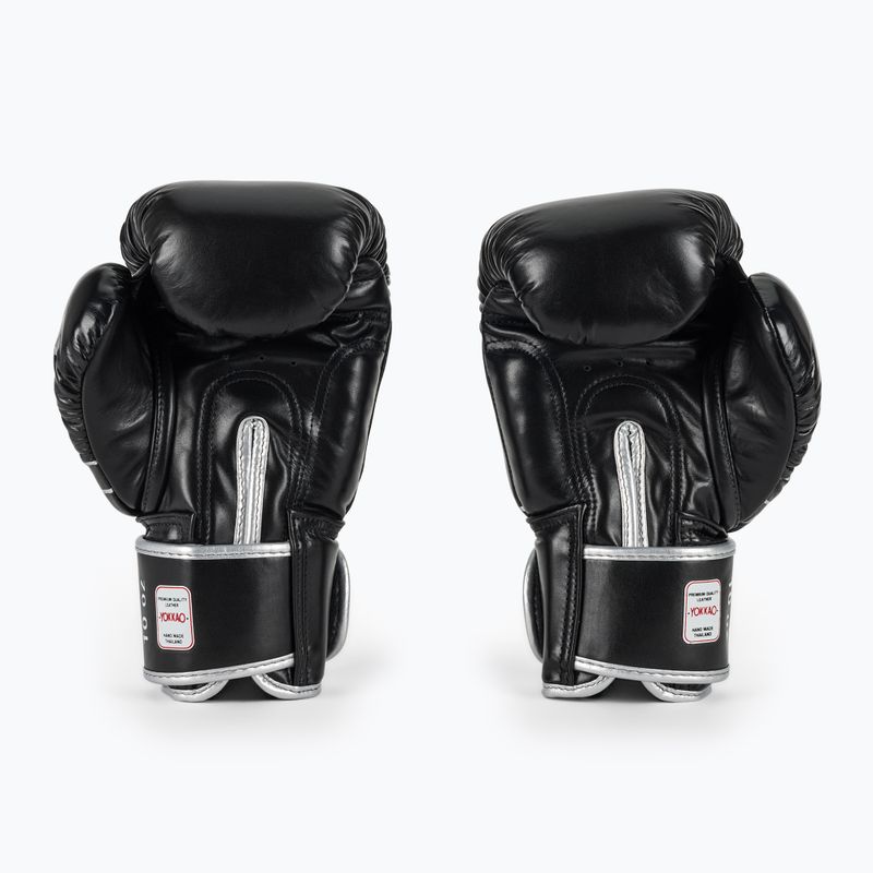Рукавиці боксерські YOKKAO Original Boxing Gloves absolute black 3