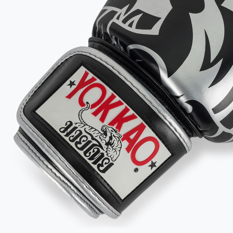 Рукавиці боксерські YOKKAO Original Boxing Gloves absolute black 6
