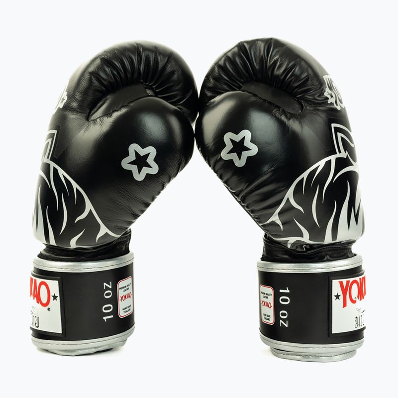 Рукавиці боксерські YOKKAO Original Boxing Gloves absolute black 3
