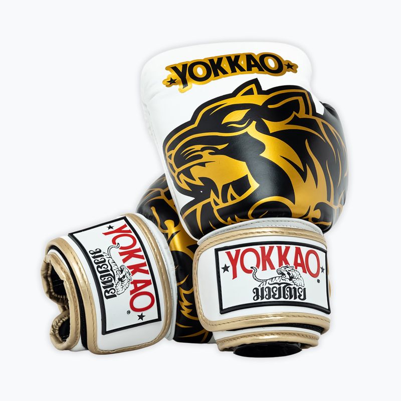 Рукавиці боксерські YOKKAO Original Boxing Gloves absolute white 5