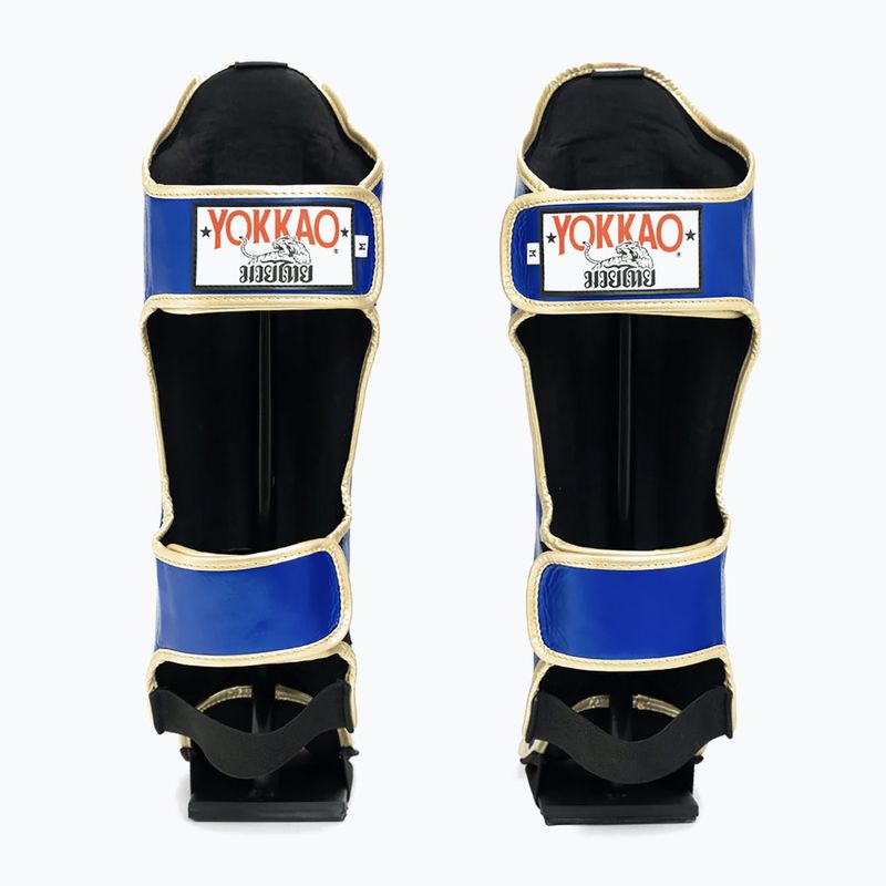Захист для гомілки та стоп YOKKAO Original electric blue 5