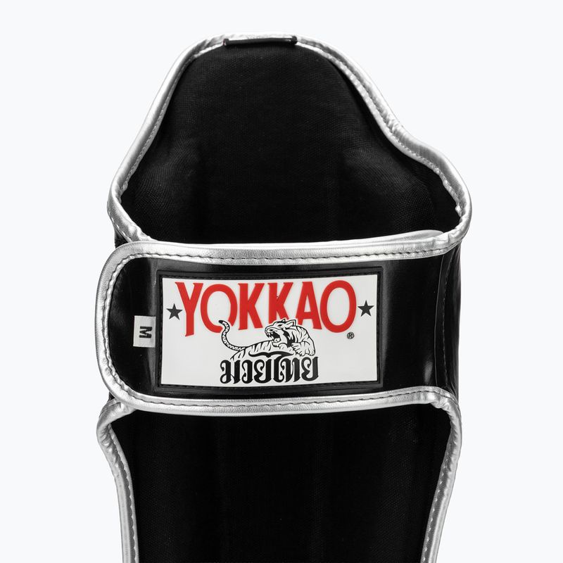 Захист для гомілки та стоп YOKKAO Original absolute black 7