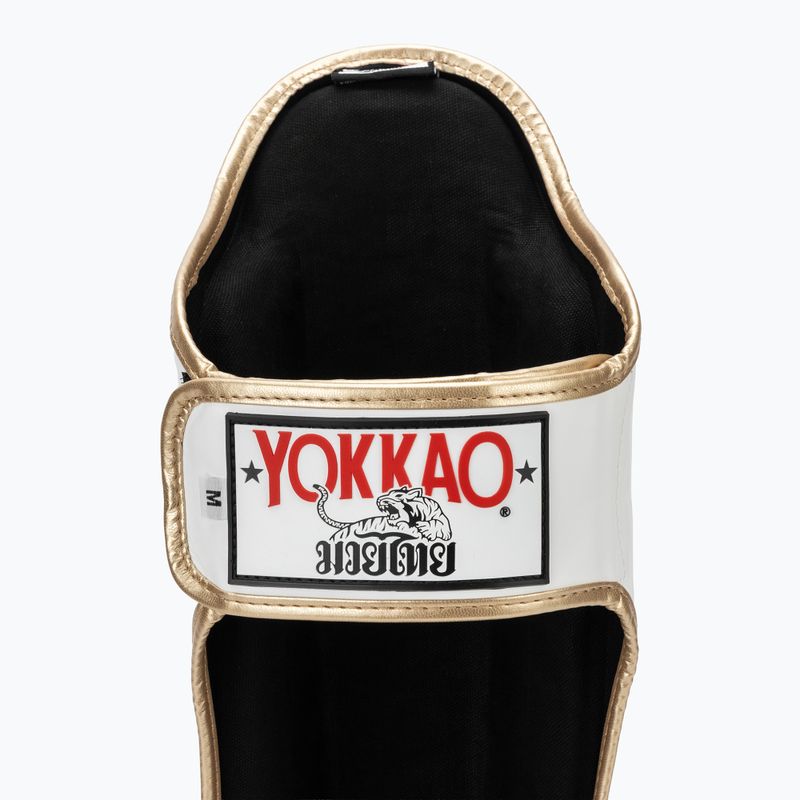 Захист гомілок та стоп YOKKAO Original absolute white 7