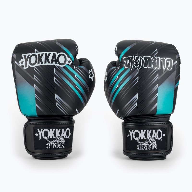Рукавиці боксерські YOKKAO Power Boxing black 2