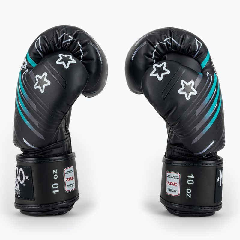 Рукавиці боксерські YOKKAO Power Boxing black 4
