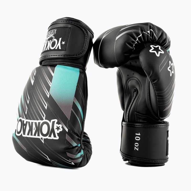 Рукавиці боксерські YOKKAO Power Boxing black