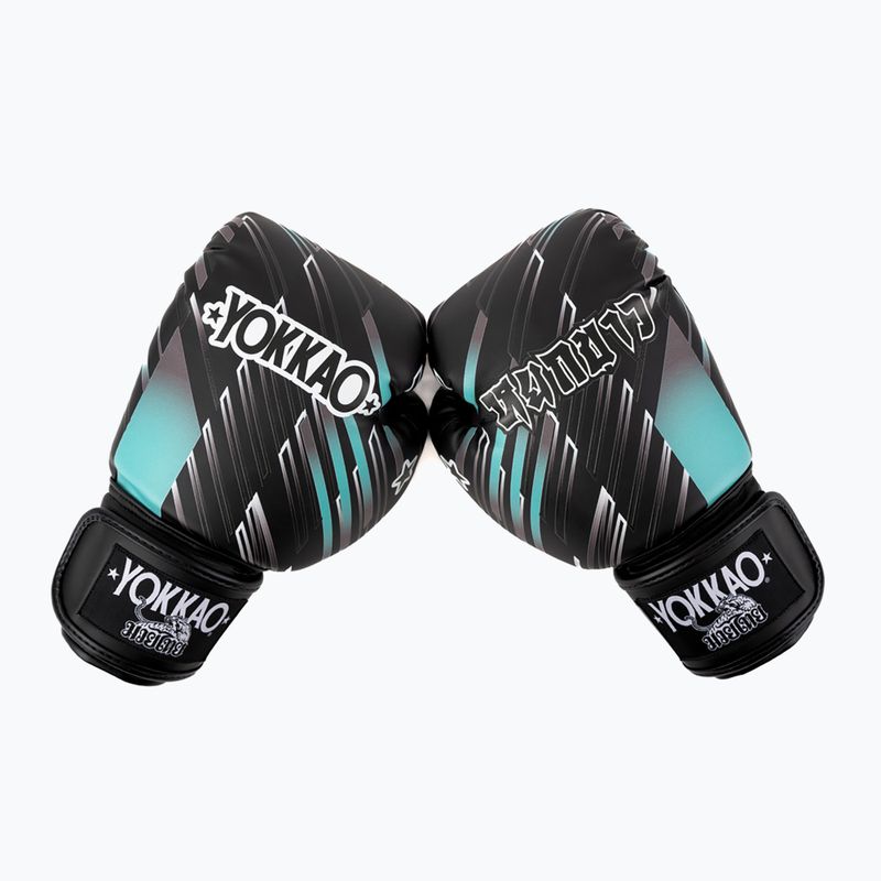 Рукавиці боксерські YOKKAO Power Boxing black 4