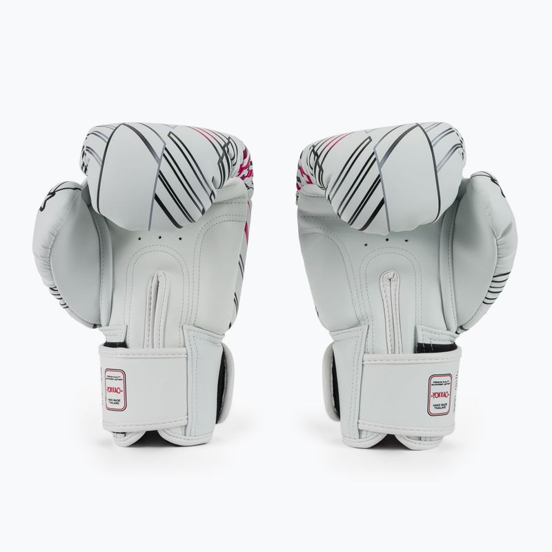 Рукавиці боксерські YOKKAO Power Boxing white 3