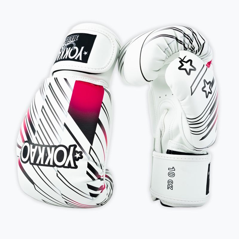 Рукавиці боксерські YOKKAO Power Boxing white