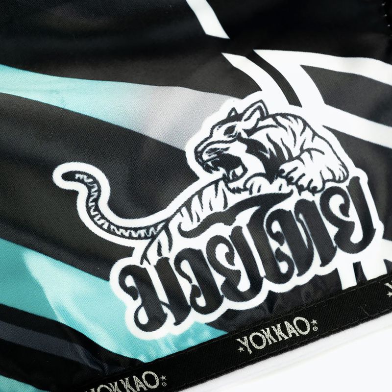Шорти для тренувань чоловічі YOKKAO Power Muay Thai black 4