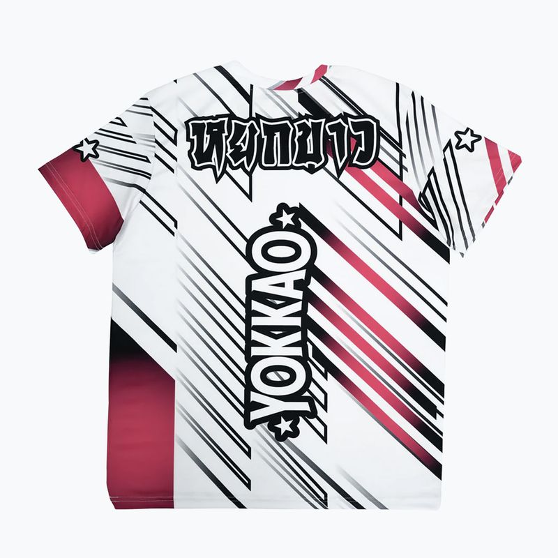 Футболка для тренувань чоловіча YOKKAO Power Workout white 2