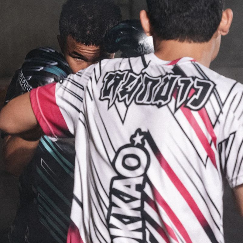 Футболка для тренувань чоловіча YOKKAO Power Workout white 4