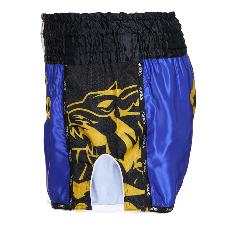 Чоловічі тренувальні шорти YOKKAO Original Muay Thai electric blue 3