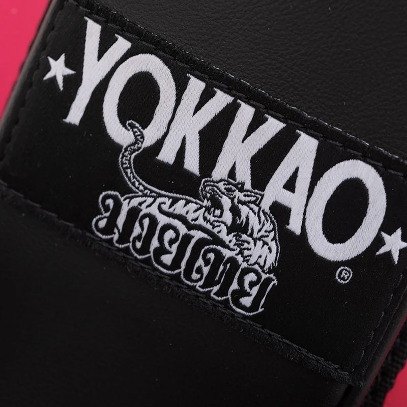 Щитки для тренувань YOKKAO Freestyle Kicking Pads 2 pcs. fuchsia/black 9