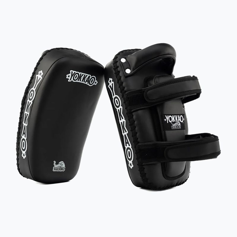 Щитки для тренувань YOKKAO Freestyle Kicking Pads 2 шт. black 6