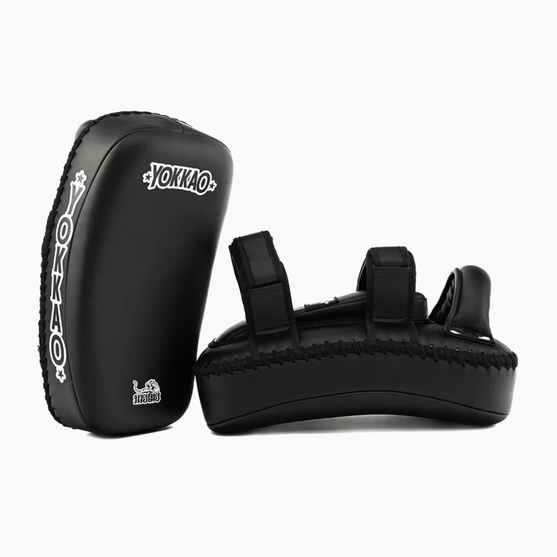Щитки для тренувань YOKKAO Freestyle Kicking Pads 2 pcs. black 8