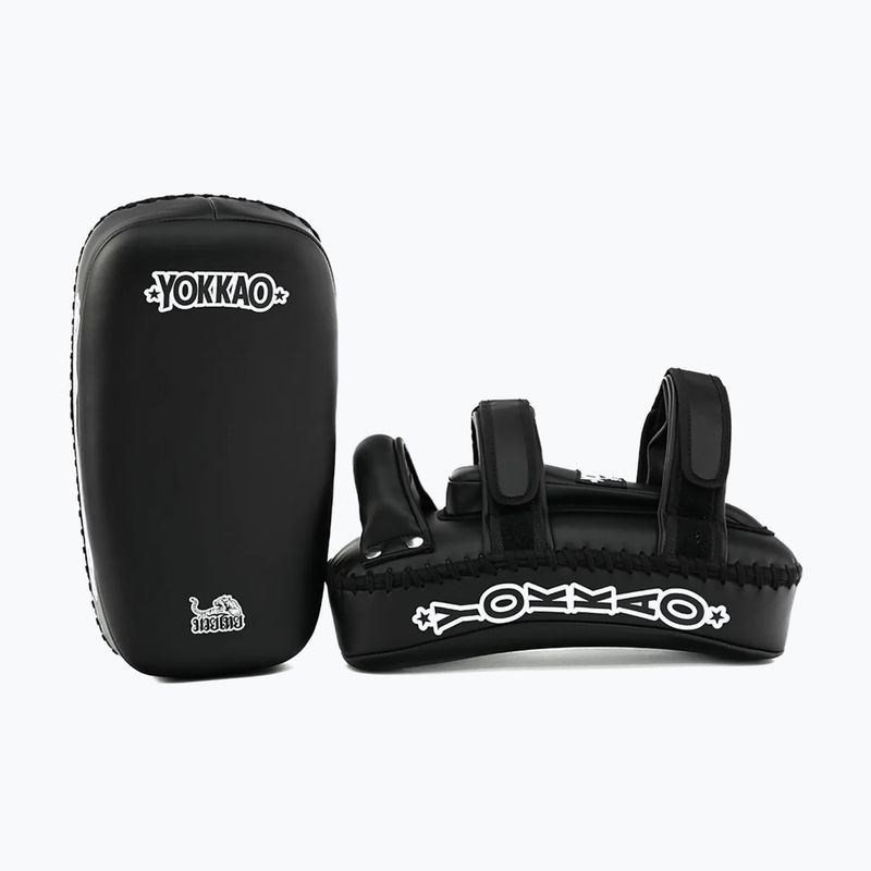 Щитки для тренувань YOKKAO Freestyle Kicking Pads 2 шт. black 9
