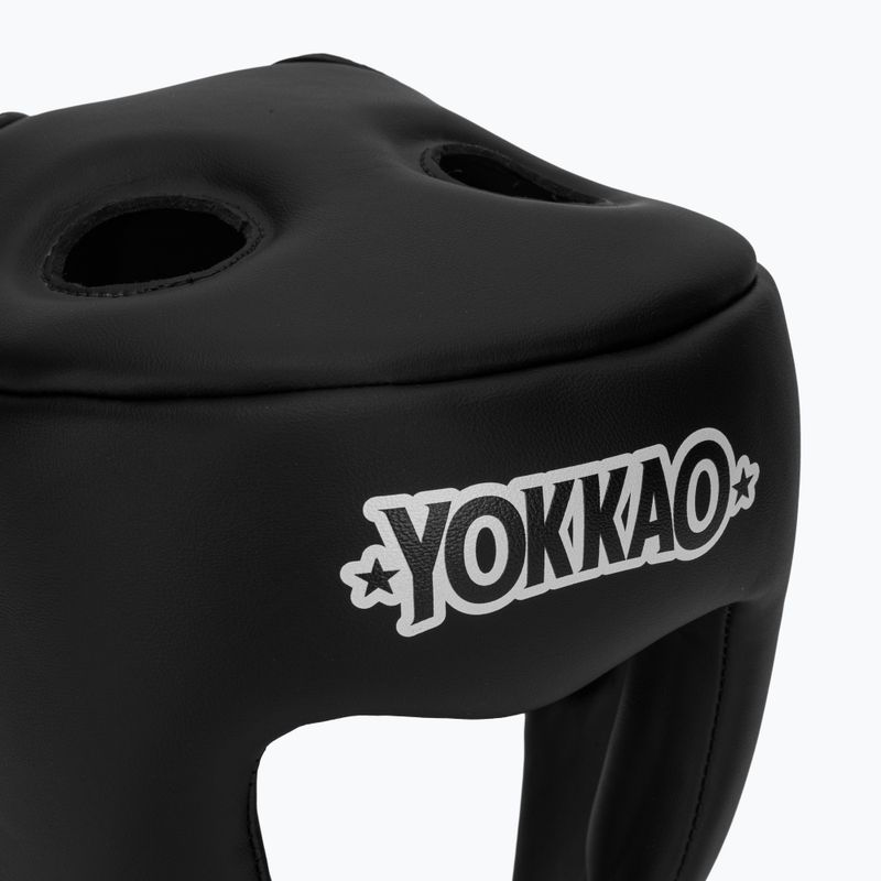 Шолом боксерський YOKKAO Competition black 4