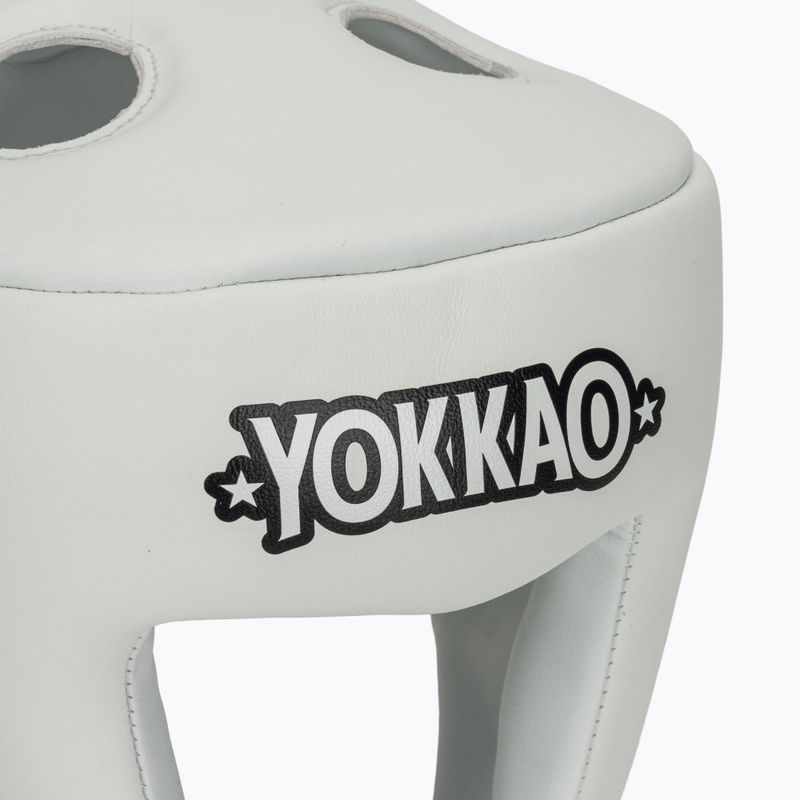 Шолом боксерський YOKKAO Competition white 4