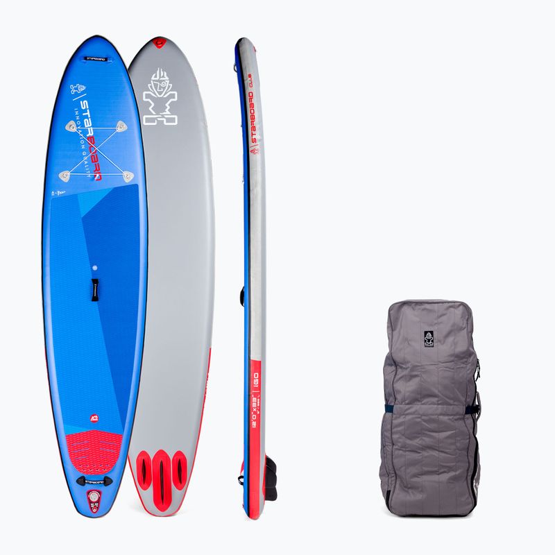 SUP дошка Starboard iGO Club Deluxe 12'0 блакитна