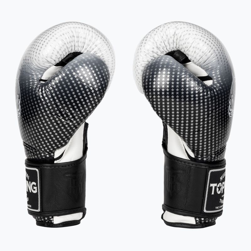 Боксерські рукавички Top King Muay Thai Super Star Air сріблясті 3