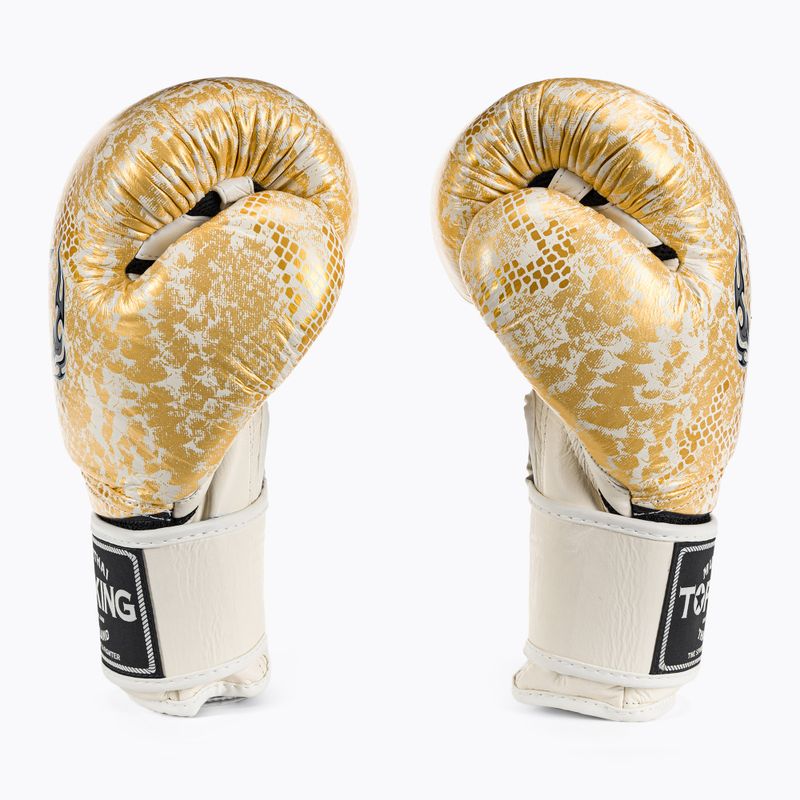 Рукавиці боксерські Top King Muay Thai Super Star „Air” білі TKBGSS 3