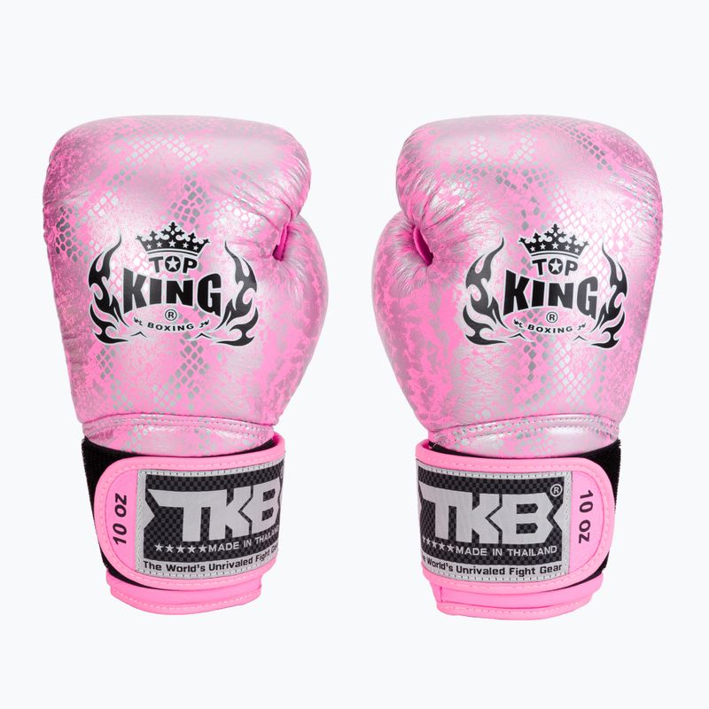 Рукавиці боксерські Top King Muay Thai Super Star „Air” рожеві TKBGSS 2
