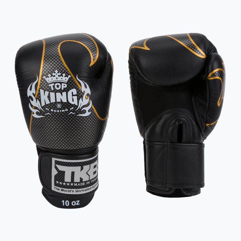 Рукавиці боксерські Top King Muay Thai Empower чорні TKBGEM 3