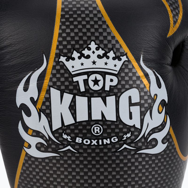 Рукавиці боксерські Top King Muay Thai Empower чорні TKBGEM 5