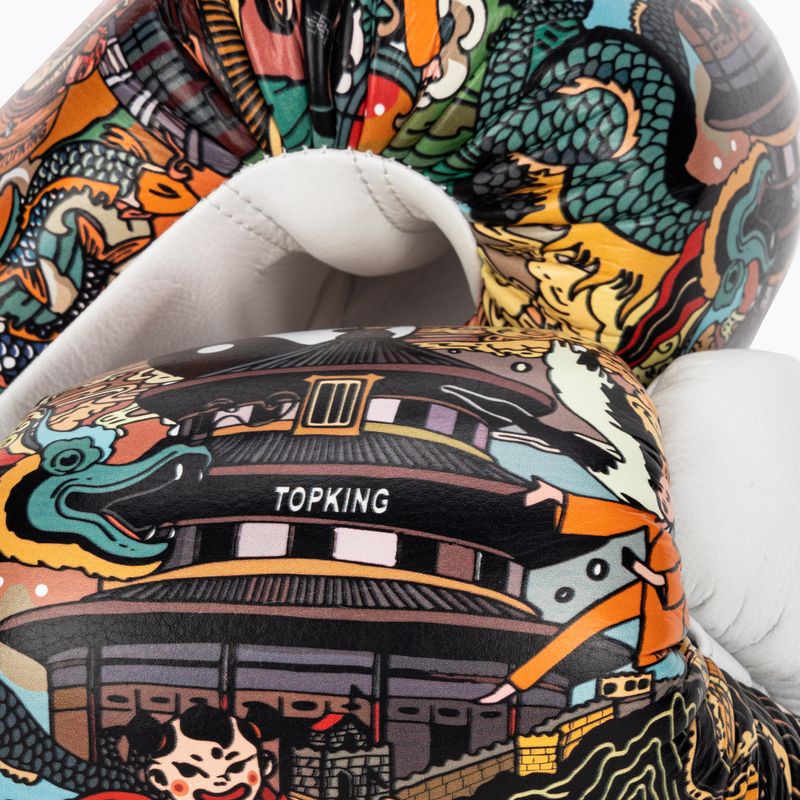 Рукавиці боксерські Top King Boxing Culture white/red TKBGCT-SL-1C1 6