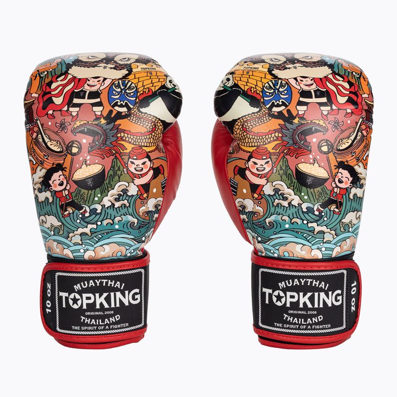 Рукавиці боксерські Top King Boxing Culture black/red TKBGCT-SL-2C3 2