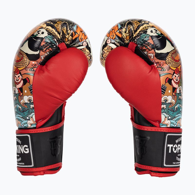 Рукавиці боксерські Top King Boxing Culture black/red TKBGCT-SL-2C3 4