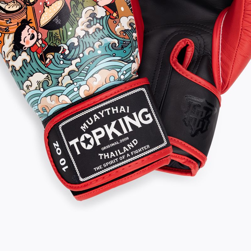 Рукавиці боксерські Top King Boxing Culture black/red TKBGCT-SL-2C3 5