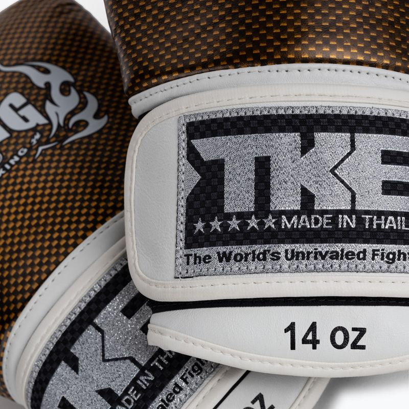 Рукавиці воксерські Top King Muay Thai Empower білі TKBGEM-02A-WH 5
