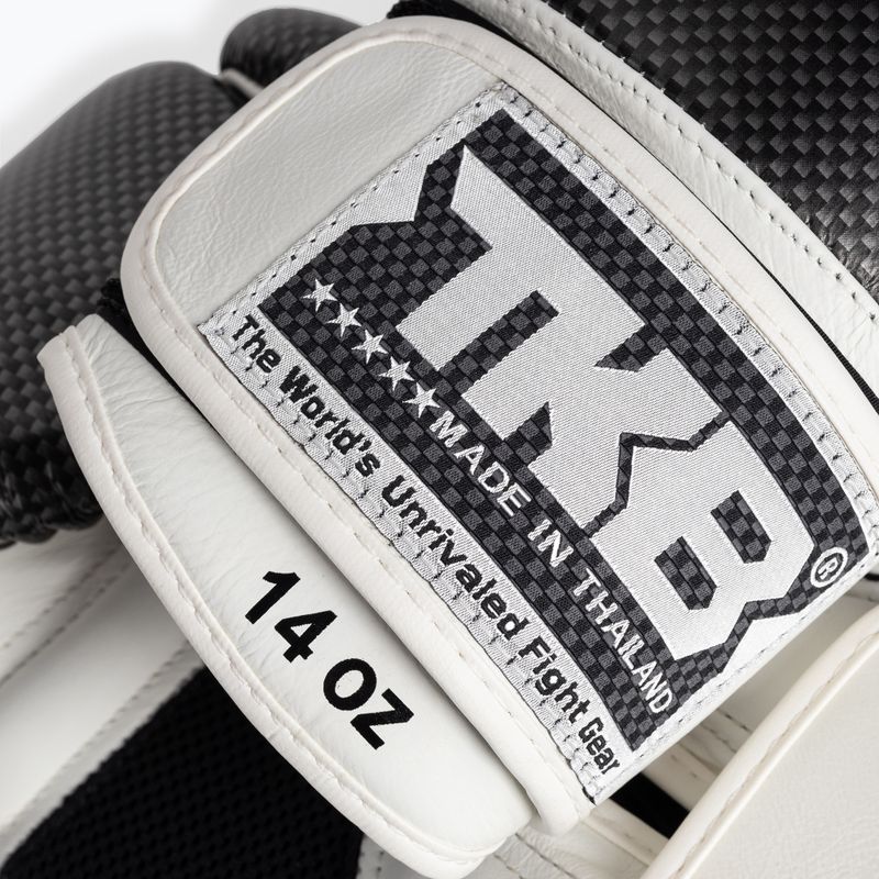 Рукавиці боксерські Top King Muay Thai Empower Air біло-сріблясті TKBGEM-02A-WH 5